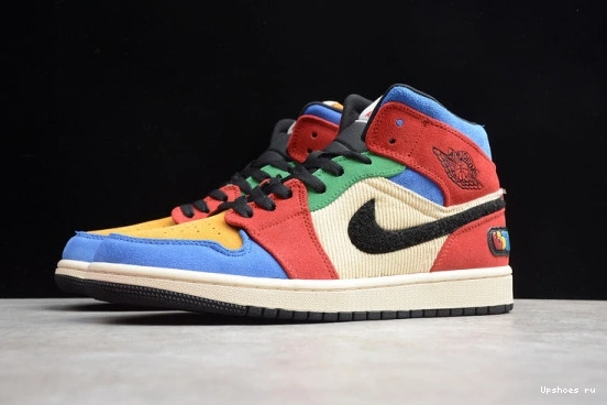 the Blue 1 Jordan Fearless  Mid SE CU2805-100 Great CU2805-100 0629
